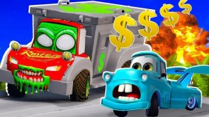 МУЛЬТИКИ ПРО МАШИНКИ 🚗  МОЛНИЯ МАКВИН И ЭНЕРГИЯ ДОРОГИ. АВТОЭВОЛЮЦИЯ В МИРЕ СКОРОСТЕЙ