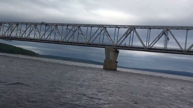 БАМ, мост через Зейское водохранилище