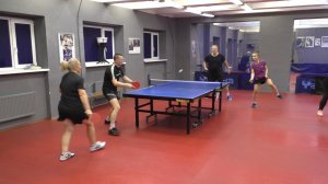 Закзун/Орлова (1172) - Попков/Лушникова (782) 14.12 Парный турнир по настольному теннису СПб