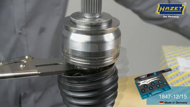 Съемник шкивов Hazet 1847-12/15: Видео инструкция