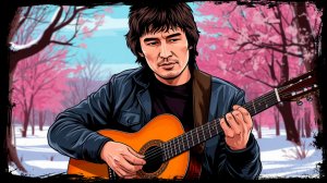 🎶🎸- Композиция  Виктор Цой- Апрель. Сугубо в моём исполнении.