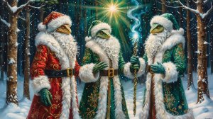 Стрим 18 12 2025 "Рептилоиды под ёлочку на троих" 19.00 МСК