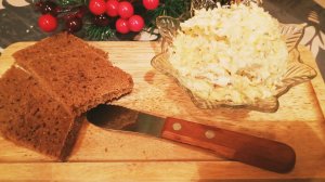 Намазка "Мимоза в хлебе".