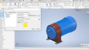 #154 Autodesk Inventor 2020 - Создание сборки из детали.
