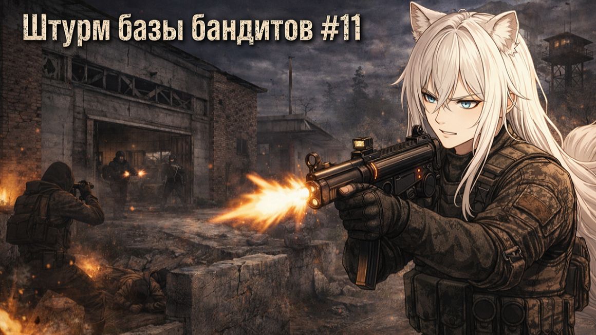 STALKER Т.Ч. Мастер оружия - Штурм базы бандитов #11