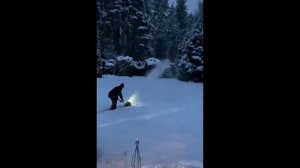 Лучший снегоуборщик аккумуляторный. Отзыв клиента #2