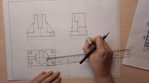 Инженерная графика  Графическая работа №6  Часть 2