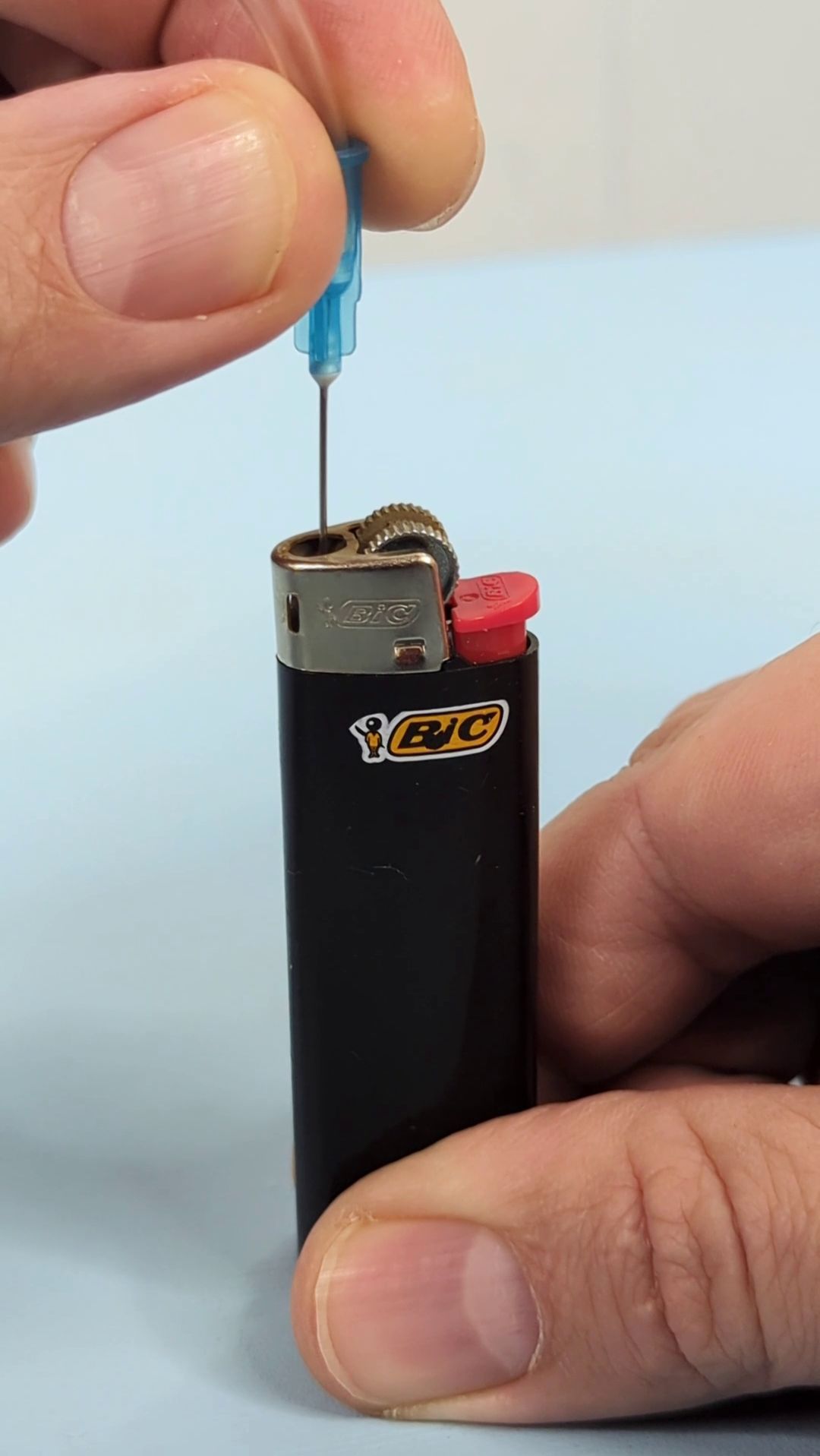 Отличный способ сделать самодельную горелку с помощью иглы и зажигалки смотреть онлайн