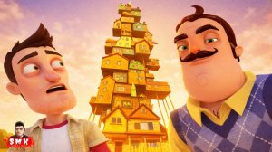 ШОУ ПРИВЕТ СОСЕД!ВОТ ЭТО НЕБОСКРЁБ А НЕ ДИЧЬ!ИГРА HELLO NEIGHBOR ПРОХОЖДЕНИЕ МОД THE BIG HOUSE QUEST