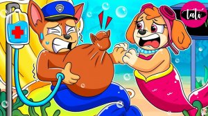 Щенячий патруль и Маршалл. Залипательное видео. Мультфильм для детей и малышей. Анимация