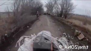 кадры войны на Украине Штурм бойцов ВС РФ