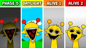 спрунки фаза 5 но в дневном свете и 2 версии but alive