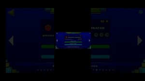 мой геймплей в геометри Даш играю плохо потому что давно не играл