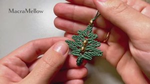 Елочка макраме мастер-класс. Новогодние украшения своими руками