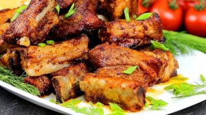 Шашлык больше НЕ НУЖЕН!!! ИДЕАЛЬНЫЕ свиные ребрышки в духовке! Рецепт на праздничный стол!