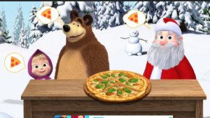 Маша и медведь. Дед Мороз в гостях у Маши