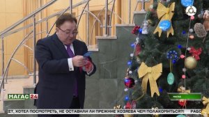 Глава Ингушетии принял участие в новогодней акции "Ёлка желаний"