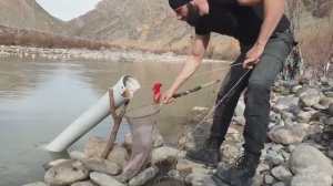 Необычная Рыбалка на реке / Разные методы / Супер Техничная Рыбалка