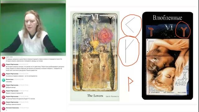 6 Аркан и его Рунические соответствия. Кено и Виньо