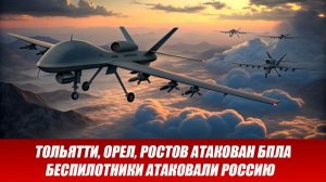 Тольятти, Орел, Ростов атакован БПЛА. Беспилотники атаковали РФ. Новости сегодня 19.12.2025