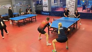 Фильчев/Фильчева (1657) - Сергеев/Ланцетова (1164) 14.12 Парный турнир по настольному теннису СПб