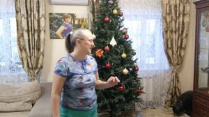 Нарядила красавицу Елочку! 🌲❄❤Получилось очень красиво👍