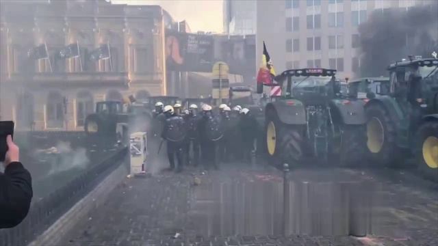 В Брюсселе неспокойно