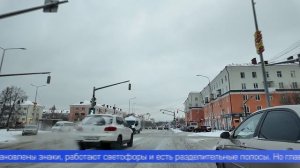 Сегодня изучаем нюансы дорожного движения в самом центре города – на площади Победы