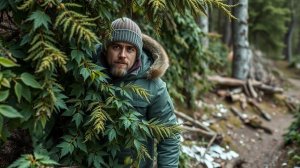 Мужчина вышел с Украины в Румынию через Карпаты. Шёл и снимал на видео.