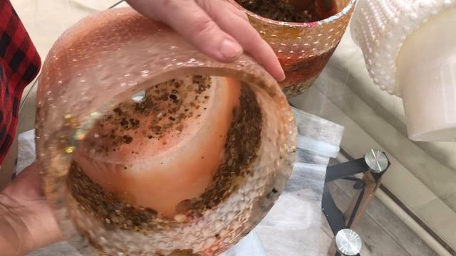 Расформовка, распалубка кашпо из эпоксидной смолы. смотреть онлайн