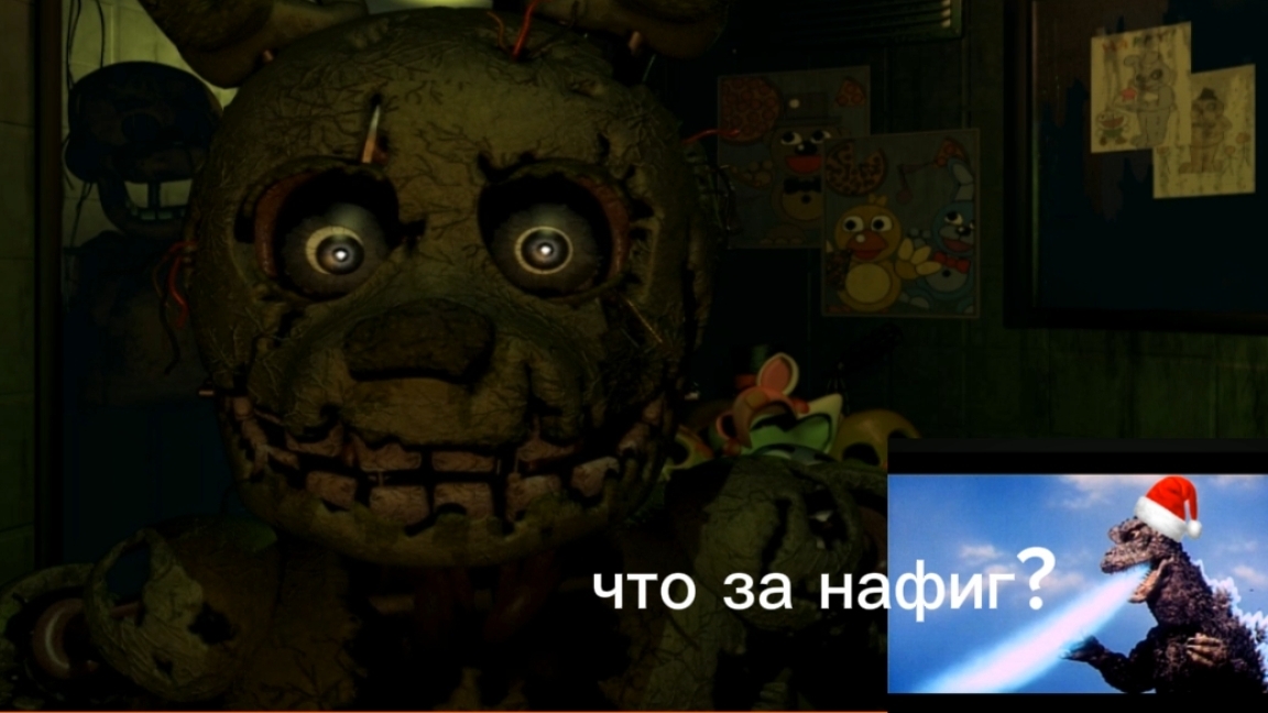 прохождение 1 ночи в 5 ночей с Фредди 3