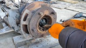 Разбор передней балки isuzu NMR с дисковыми тормозами