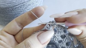 УЗОР КРЮЧКОМ «ПЕСОЧНЫЕ ЧАСЫ» ⌛️