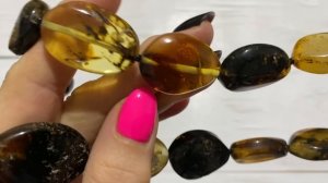 Колье из янтаря.