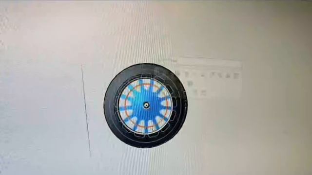 3d модель реактивного двигателя ПуВРД на  10 кГс