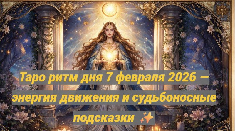 Таро ритм дня 7 февраля 2026 — энергия движения и судьбоносные подсказки ✨ смотреть онлайн