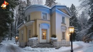 Сказочный дом мечты – 3D идея для вдохновения с планировкой и интерьером 🏡🏚️🏠 вариант (490)