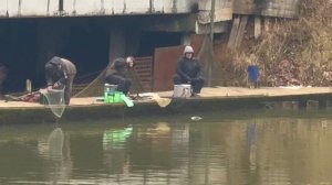 Поимка под мостом.СЗ