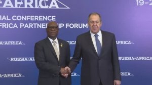 С.Лавров и С.Ойоно Эсоно Анге, Каир, 19 декабря 2025 года