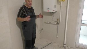 Новый объект . обзор квартиры.  этапы работ