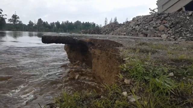 Половодье 2013, 38-й км трассы Зея-Тыгда, хроника нескольких дней