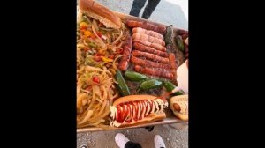 уличная еда. хот-доги