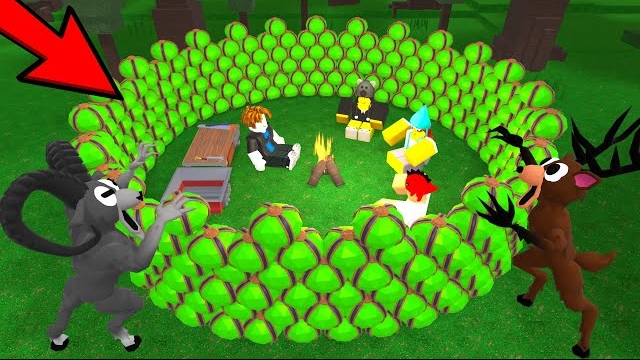 База из драгоценных камней в игре «99 ночей в лесу» Анимация Роблокс