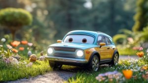 Машинки и облака: мчимся в небесах мультик