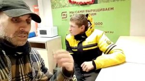 Интервью в магазине, интересного человека!