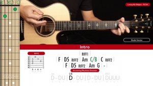 Losing My Religion Guitar Cover R.E.M. Guitar Lesson урок разбор