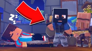 НАС ОБОКРАЛИ БАНДИТЫ! ВЫЖИВАНИЕ В ЗОМБИ ГОРОДЕ! ЗОМБИ АПОКАЛИПСИС В МАЙНКРАФТ #5 КОМПОТ