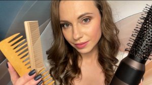 АСМР Стилист по Волосам • Укладка на Новый Год 🎄 ASMR Hairdresser