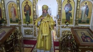Слово епископа Максима в Никольском храме города Чаплыгин
