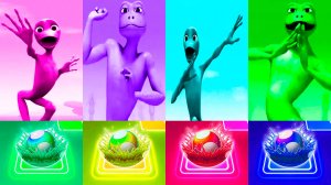 Зелёный Человек Танцует Битва Дама ту косита Alien battle #37 в Tiles Hop - NoV | Dame Tu Cosita